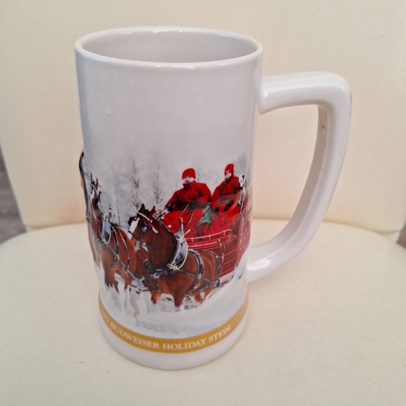 2012 Budweiser Holiday Stein Mug “Winter Wonderland” - Picture 4 of 4